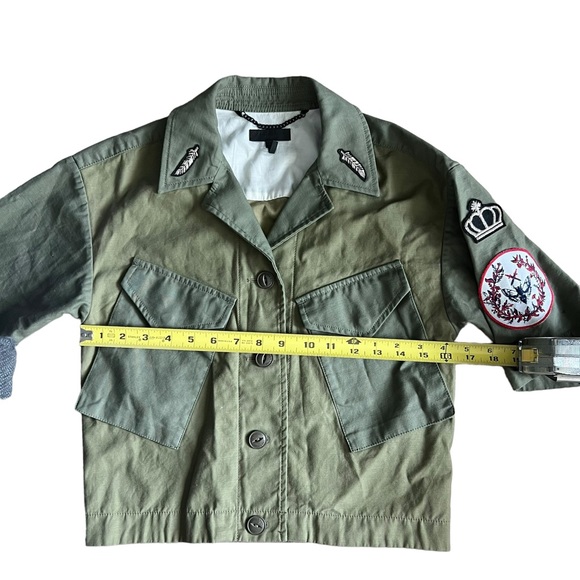 RAG & BONE Baldwin Shirt Jacket Olive Green Military Size XXS TTP Denim - Picture 8 of 15